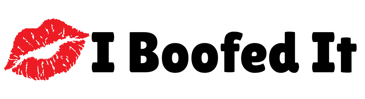 I Boofed It Sticker