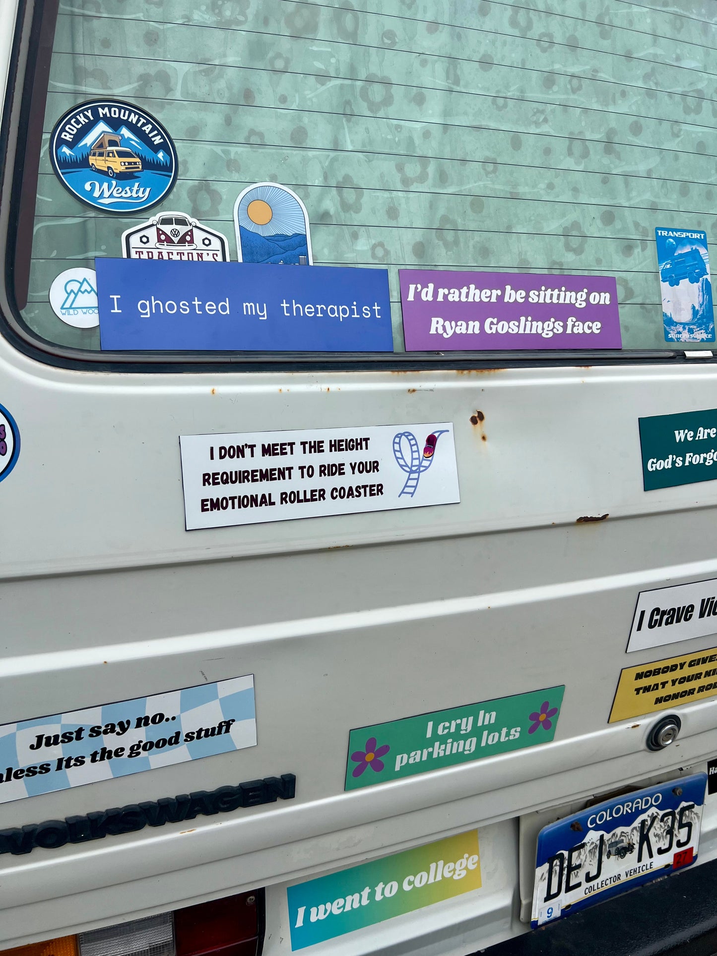 Emotional Rollercoaster Sticker