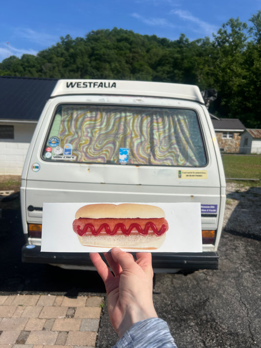 Hot Dog Sticker