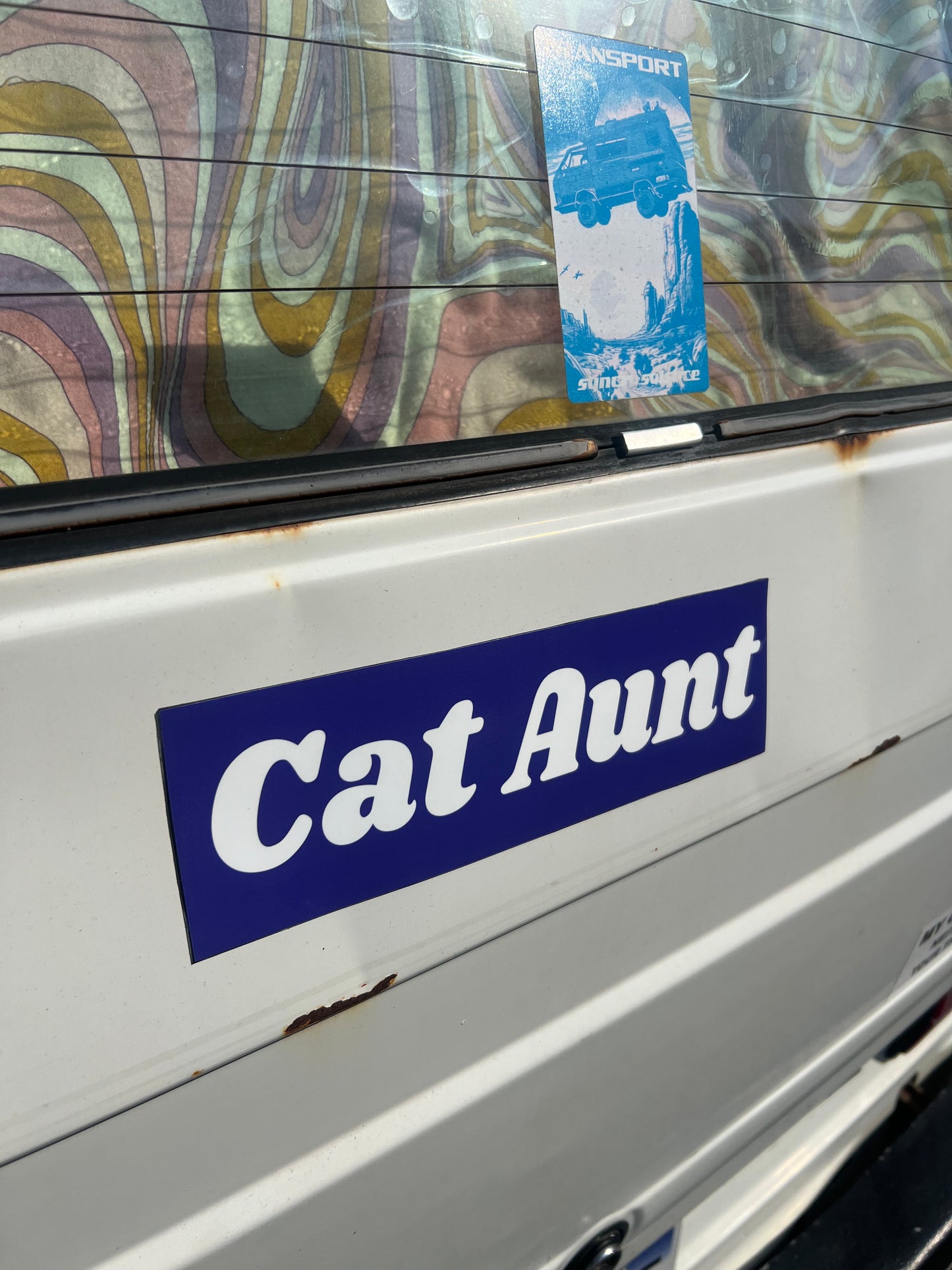 Cat Aunt Sticker