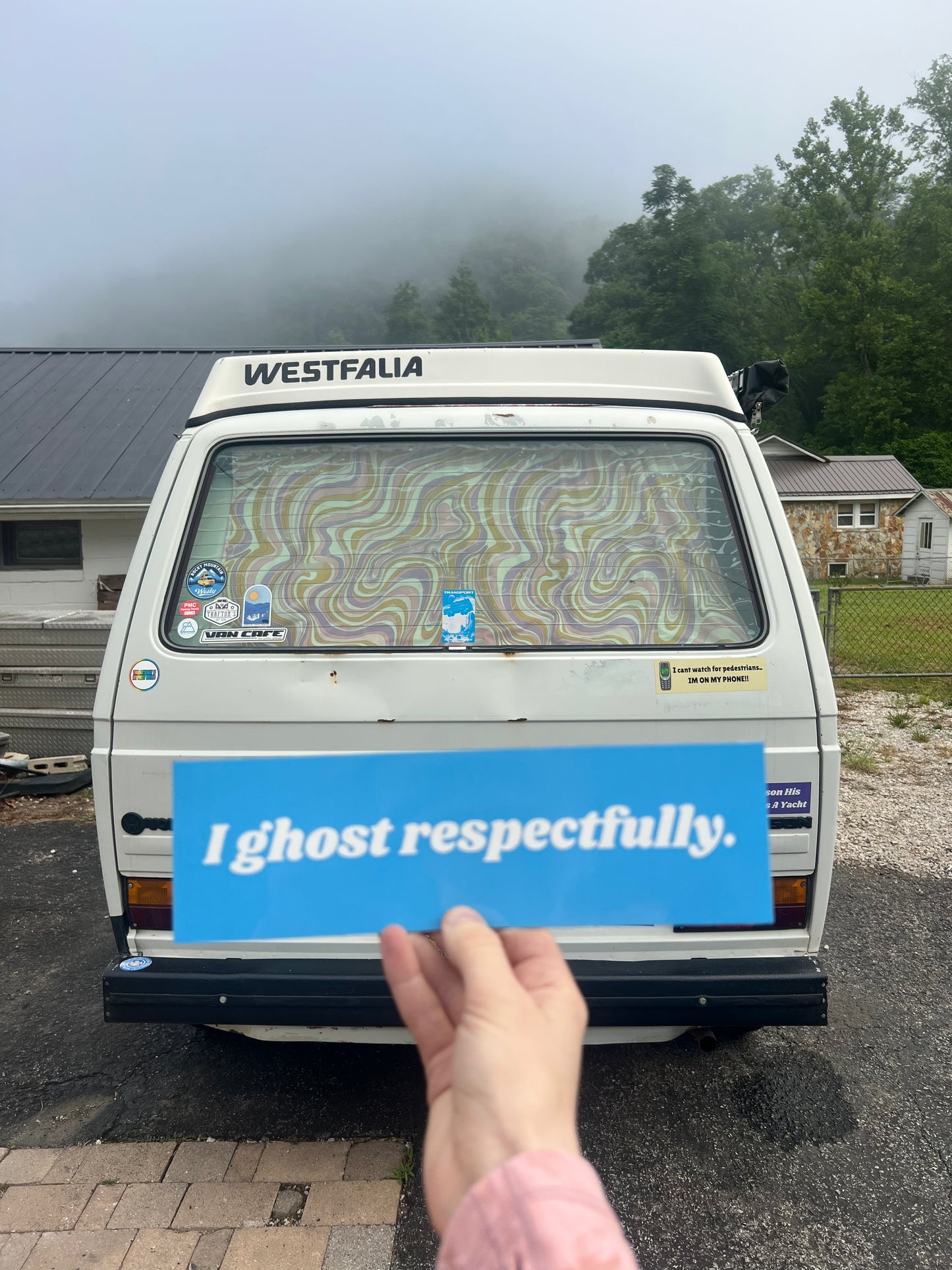 I ghost respectfully