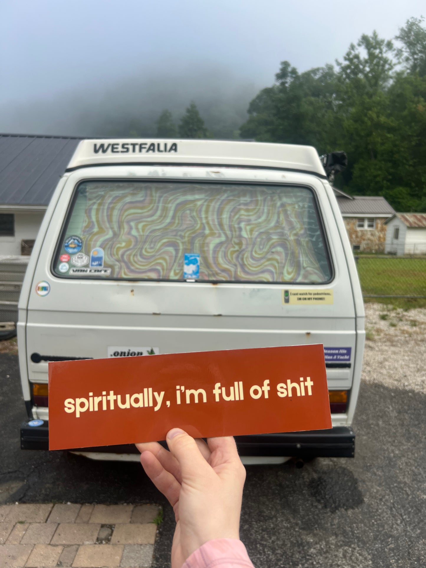 spiritually, i'm full of shit