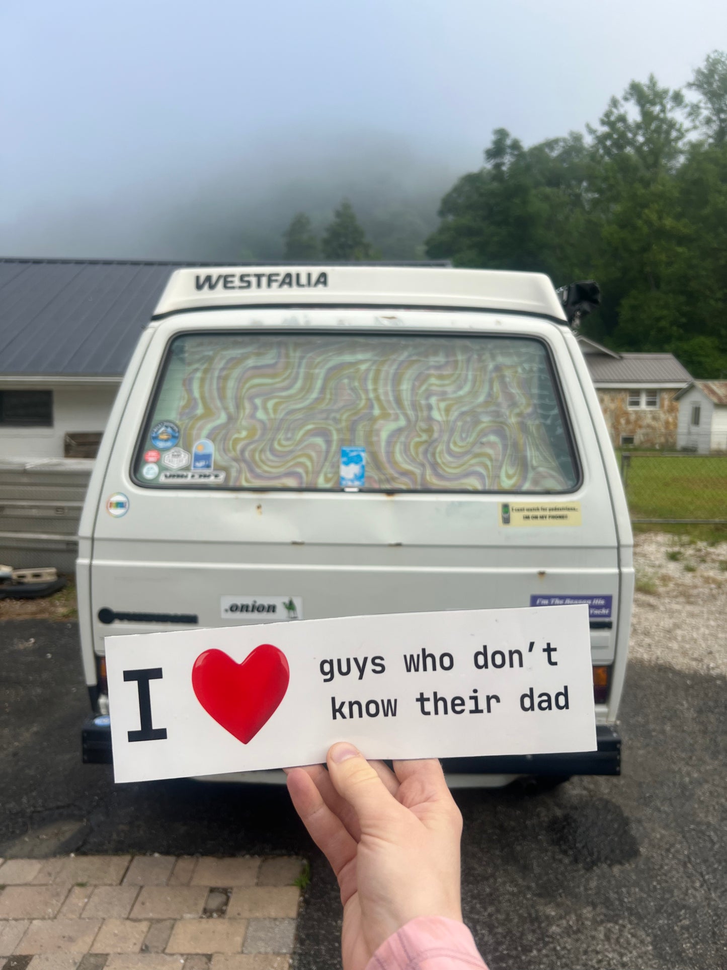 I love guys who don't know their dad sticker