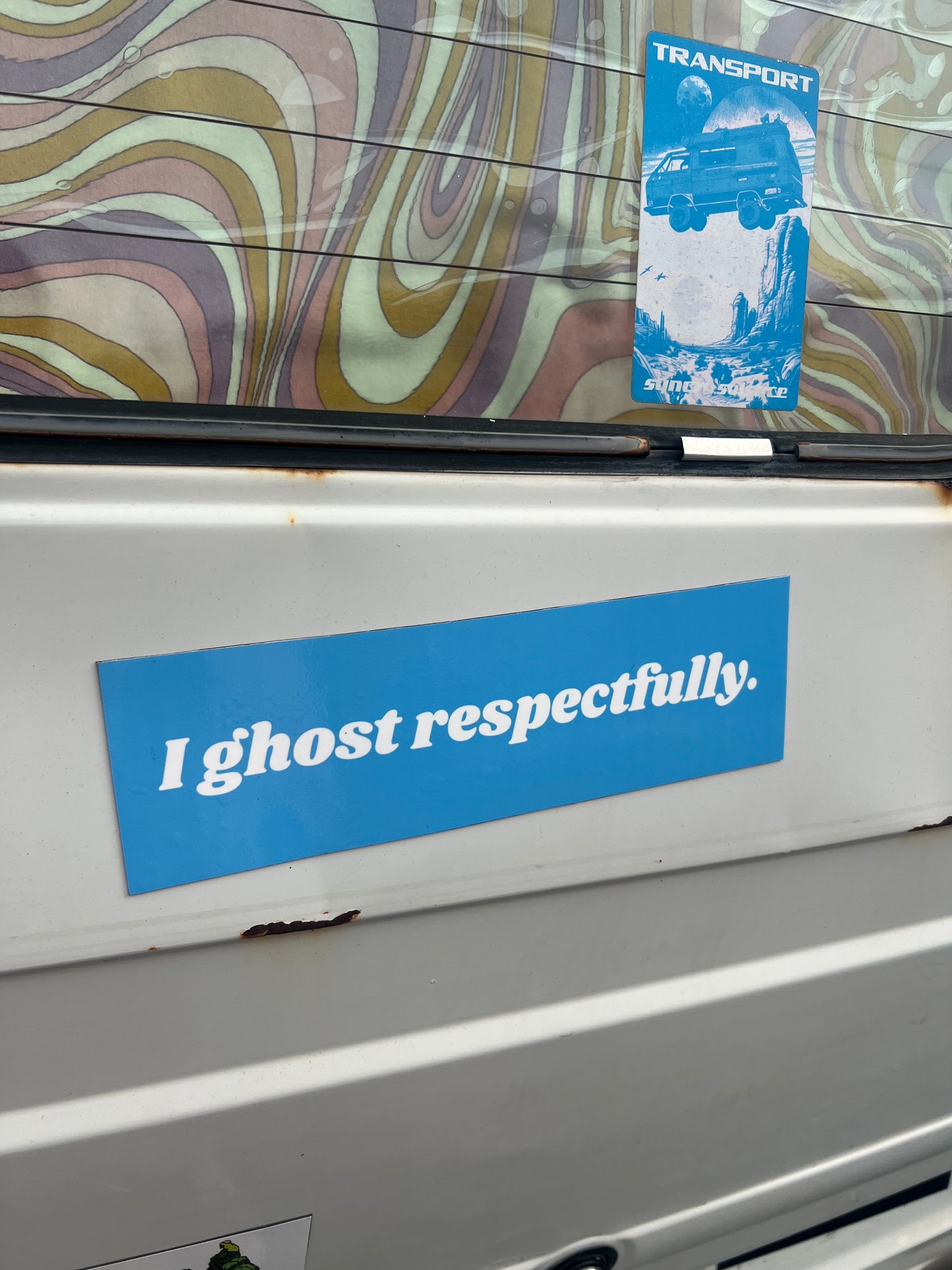 I ghost respectfully