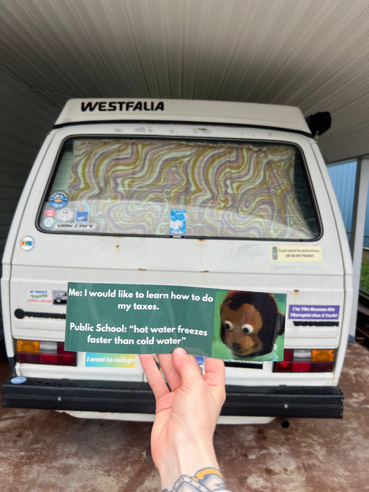 I want to learn how to do my taxes sticker