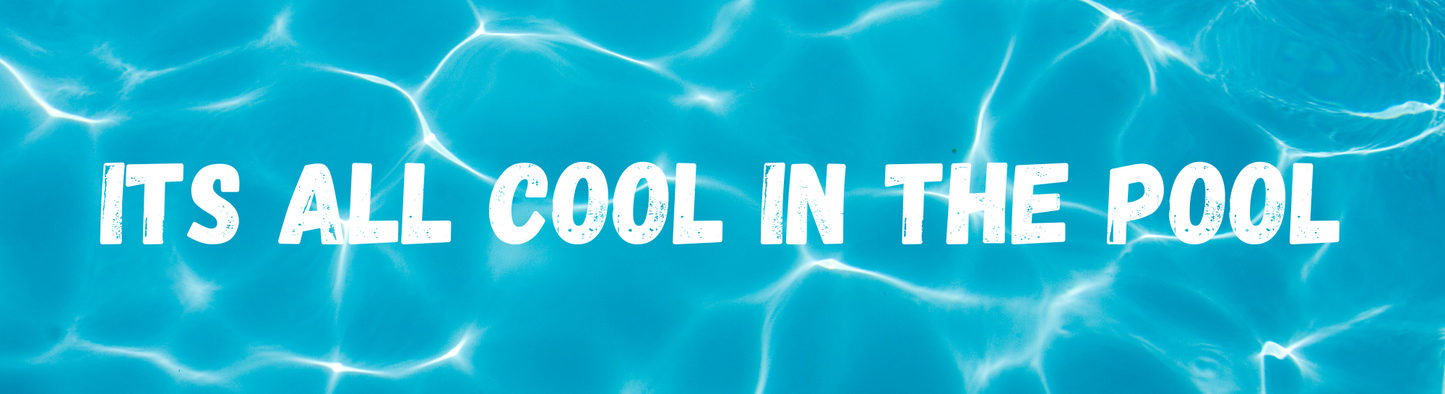 Cool In The Pool Sticker