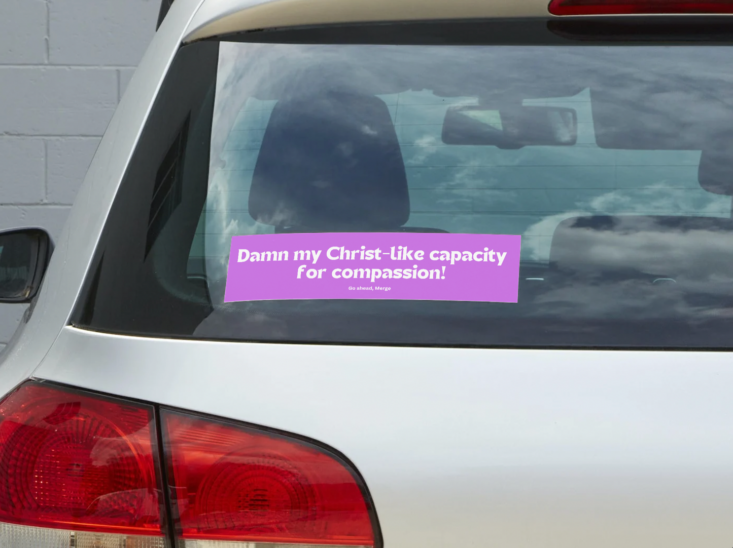 Christ-Like Compassion Bumper Sticker