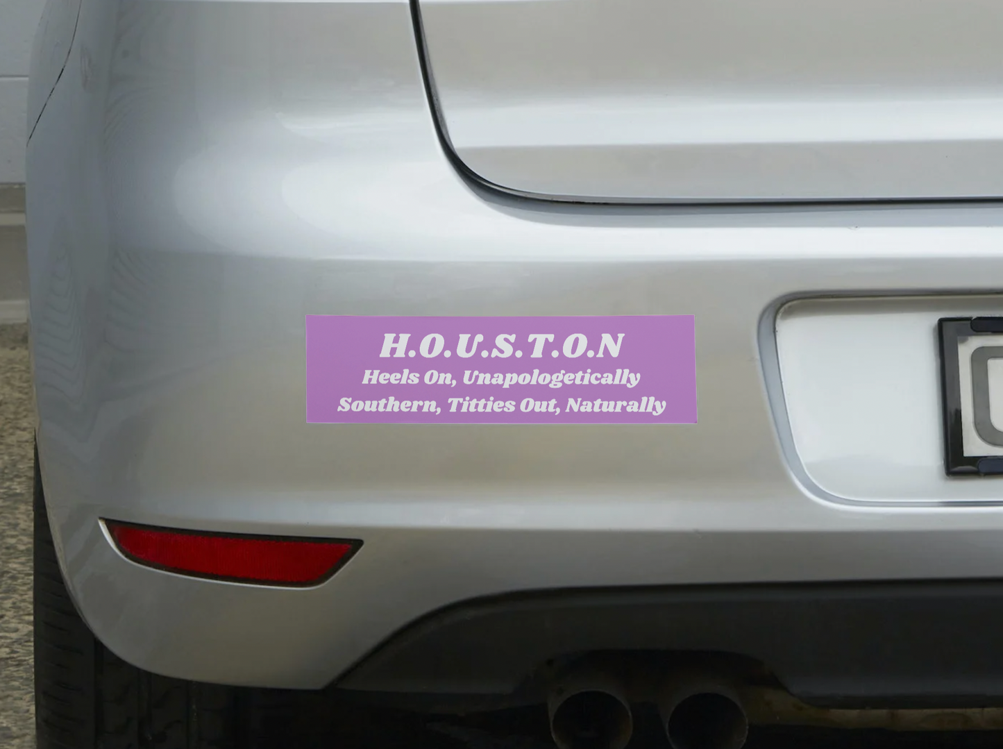 HOUSTON Acronym Sticker
