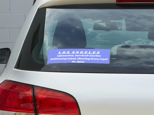 LOS ANGELES Acronym Sticker