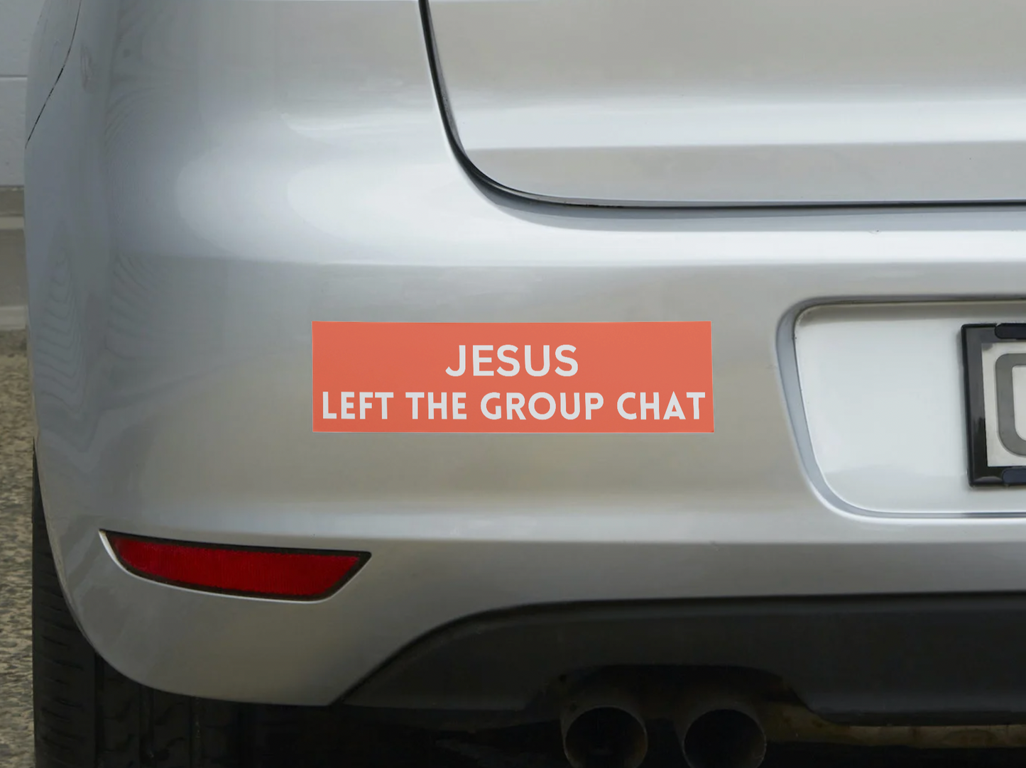 Jesus Left the Group Chat Sticker