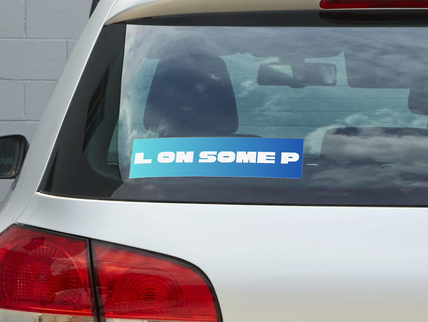 L on some P Sticker