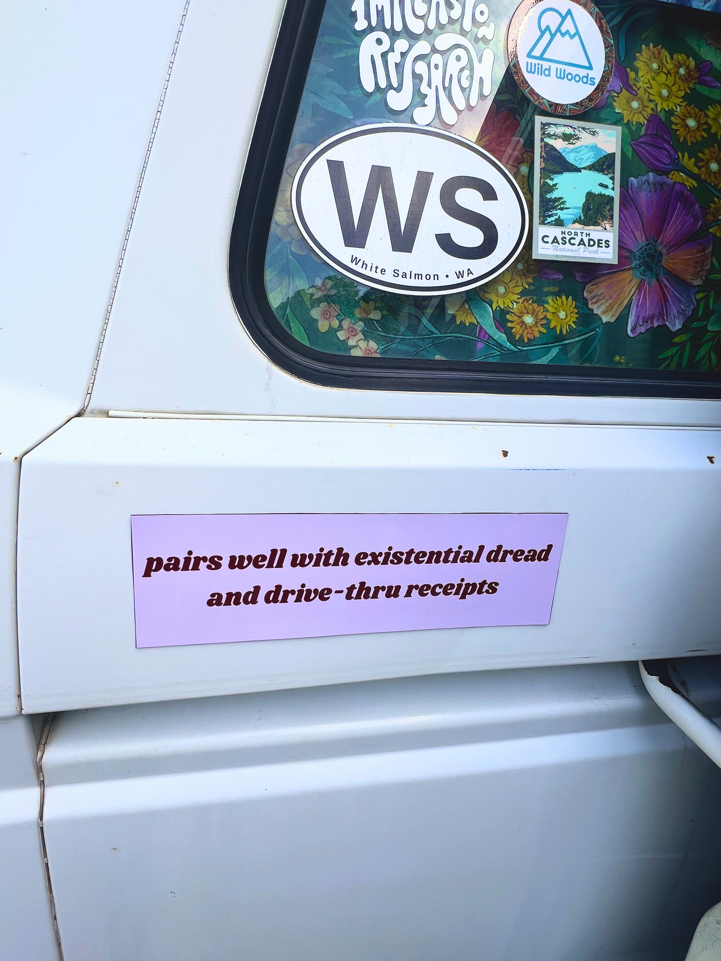 pairs well with existential dread and drive-thru reciepts