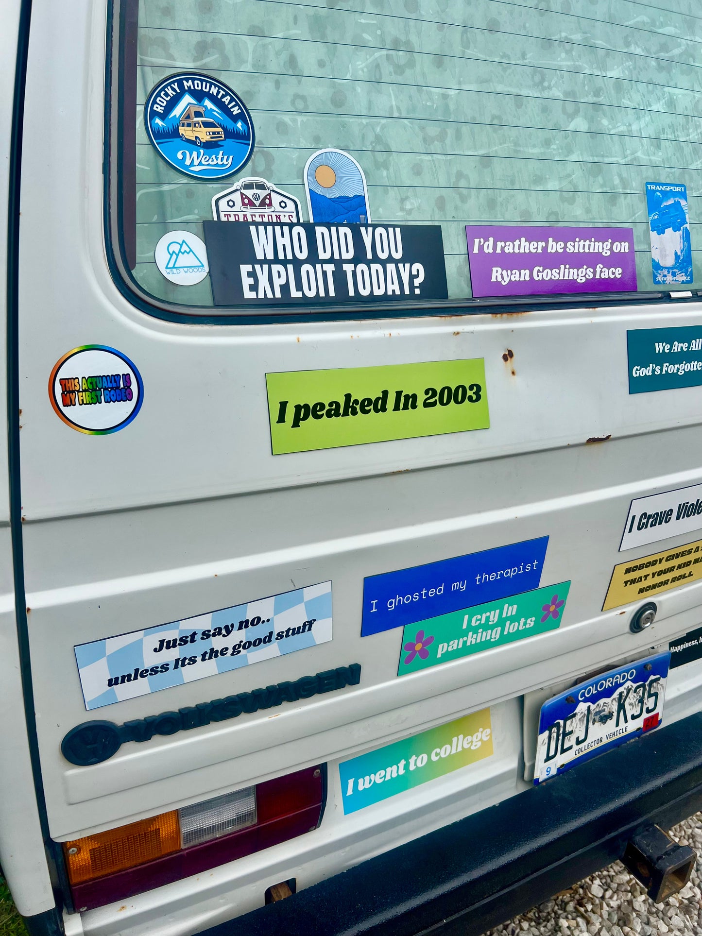 I peaked in 2003 Sticker