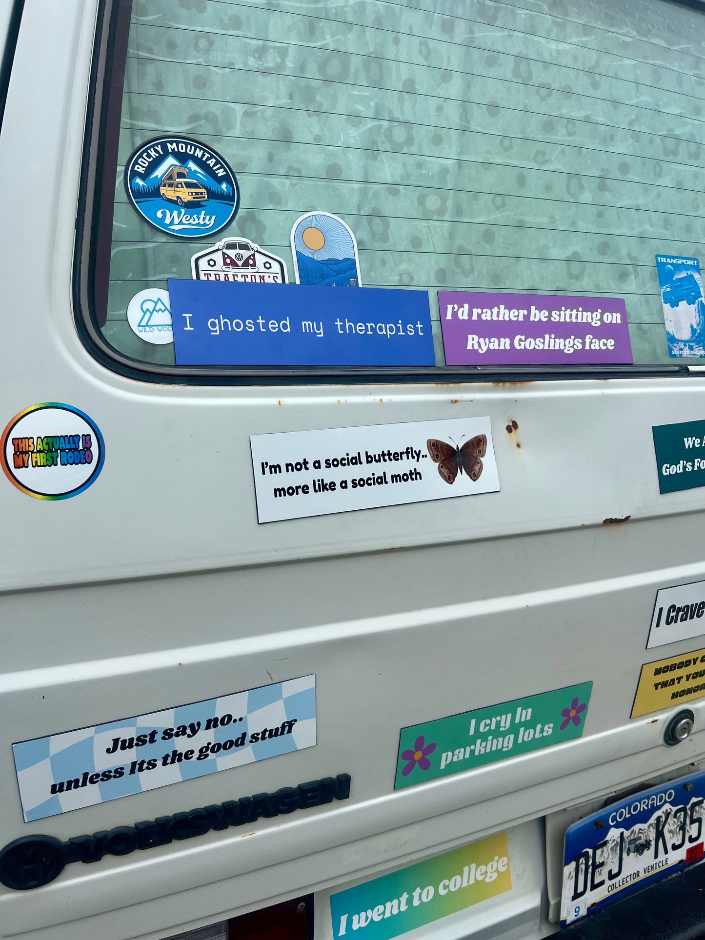 I'm Not A Social Butterfly, More Like A Social Moth Sticker