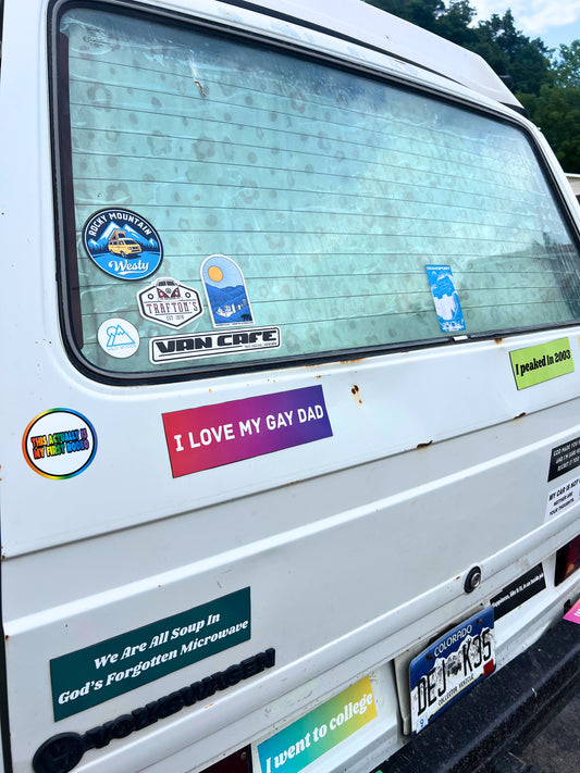 Gay Dad Sticker