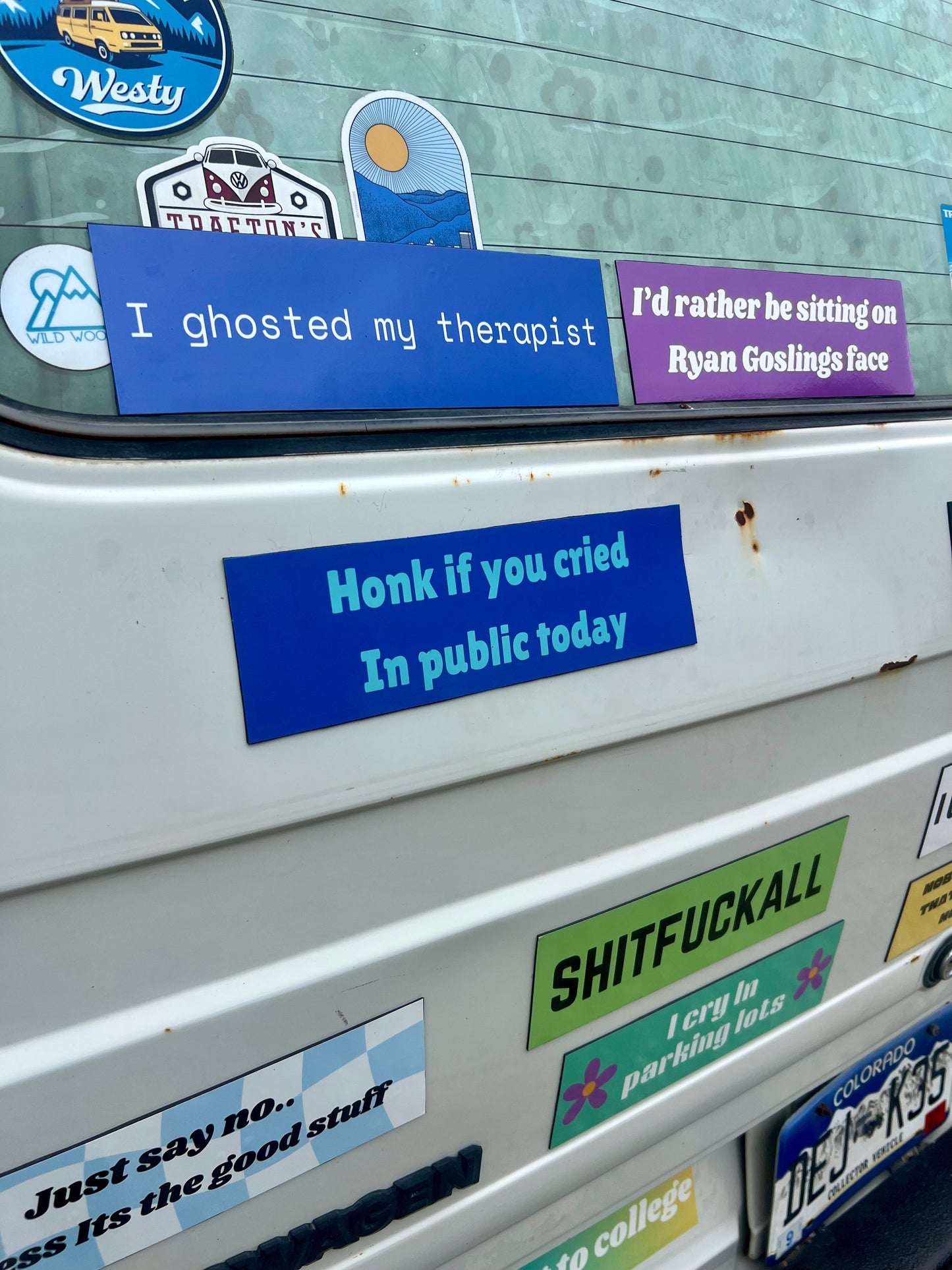 I Ghosted My Therapist Sticker
