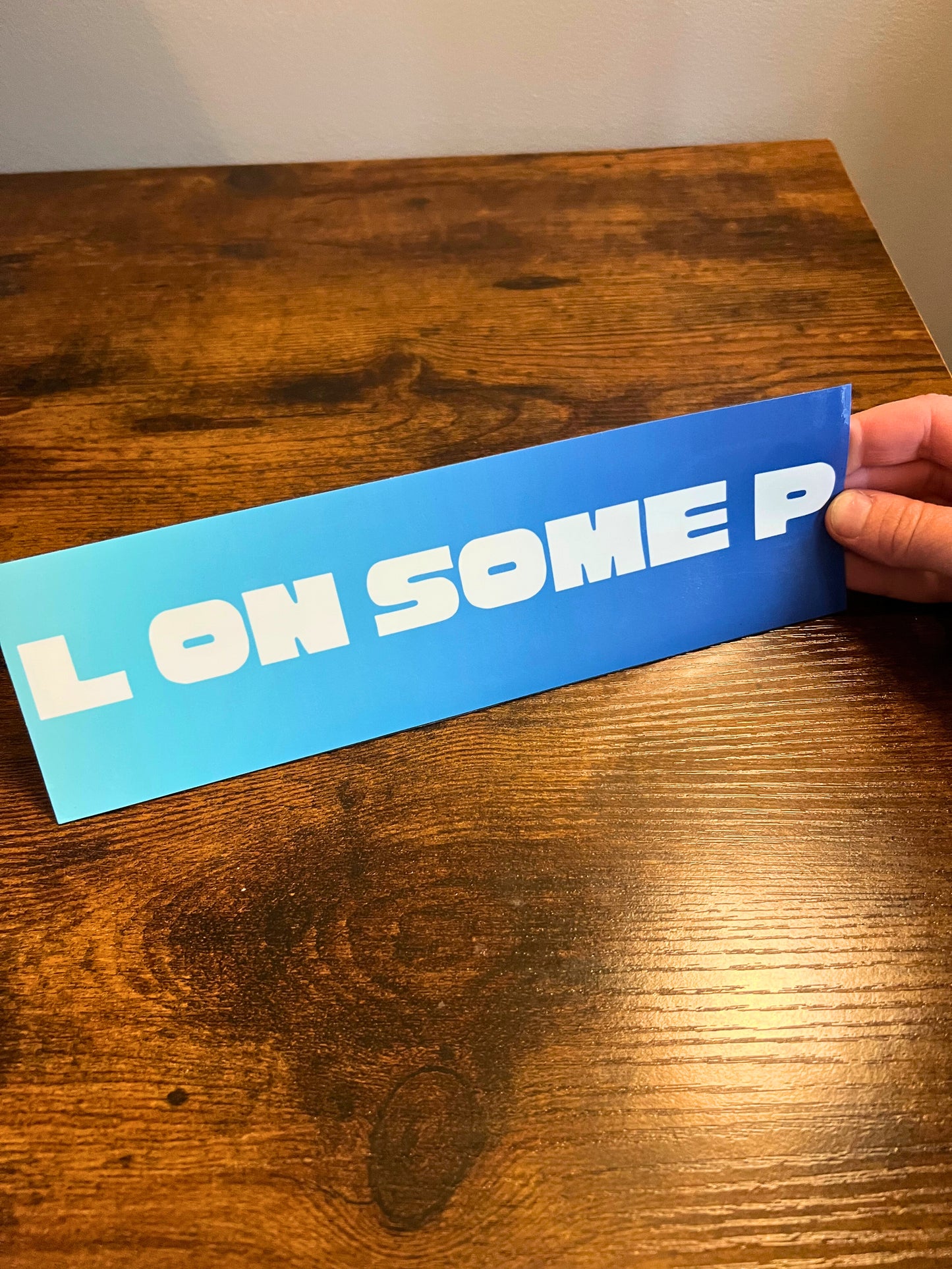 L on some P Sticker